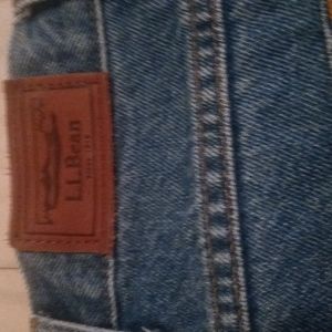 LLbean natural fit men's jeans